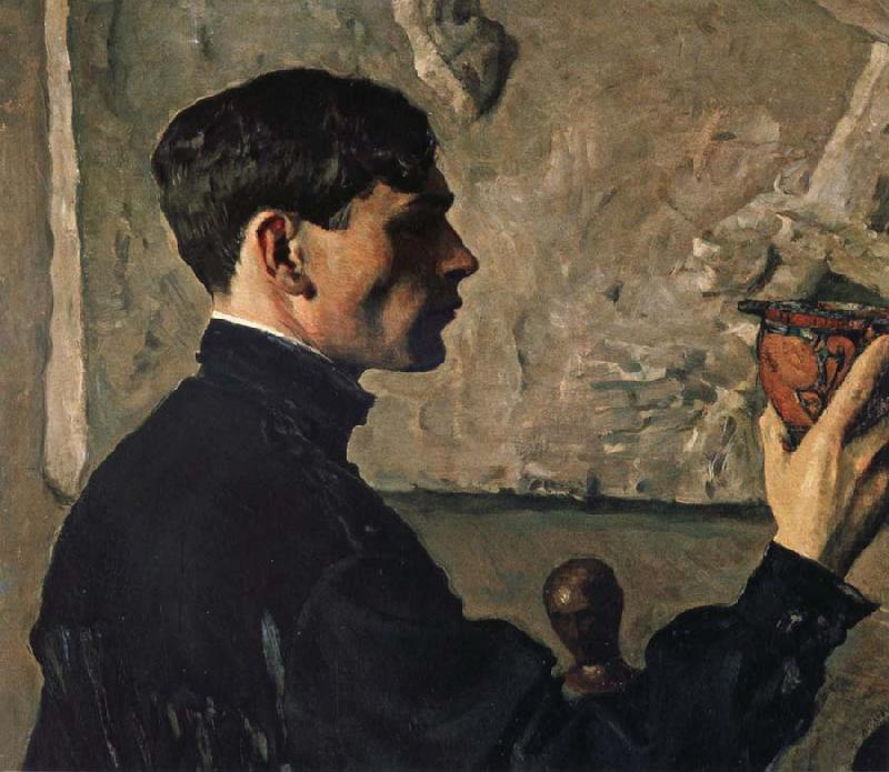 Nesterov Nikolai Stepanovich The Portrait of Colin china oil painting image